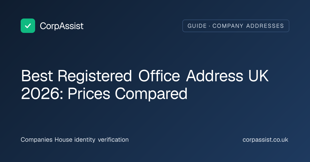 Best Registered Office Address UK 2026: Prices Compared